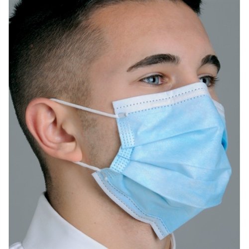 Mydent MK1076 Defend Diffuser Anti Fog Tie-On Level 1 Face Masks 50/Bx Blue Mydent MK1076 Defend Diffuser Anti Fog Tie-On Level 1 Face Masks 50/Bx Blue